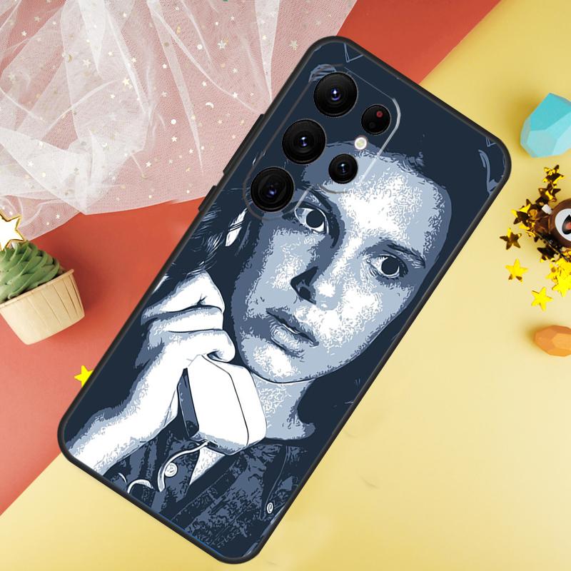 Чехол Millie Bobby Brown Для Samsung Galaxy S23 Ultra S24 S22 S20 S21 FE Note 10 20 Ultra S8 S9 S10 Plus