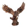 Фигурка орла из смолы, ручная резьба, статуэтка орла, скульптура, настольный декор для дома, магазина, офиса J835