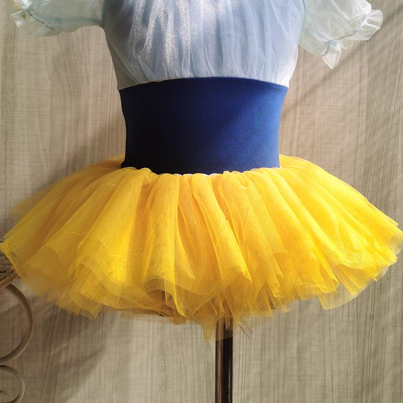 Детская юбка для танцев из шести слоев - мягкая фатиновая пачка принцессы