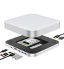 Док-станция для Mac mini Type C 10 дюймов, 2 дюйма, HDMI Displayport TypeA, TypeC, SD mini M2, корпус для Mac mini M1 SSD, концентратор Mac mini MC25ProMax Silver/M.2 +