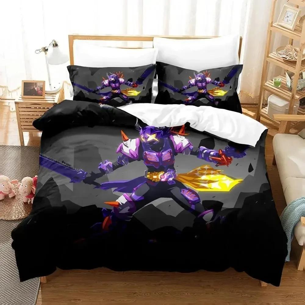 Kamen Rider Geats Bedding Set For Bedroom Soft Modern Bedspreads Comefortable Kids Duvet Cover Quilt Cover And Pillowcase