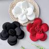 Soft Large Flower Corsage 3D Formal Dress Badge Fashion 22cm Camellia Brooch  Clothing Accessory
