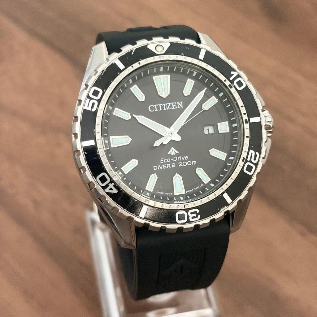 Б/у CITIZEN PROMASTER BN0190-82E Eco Drive Дайверские 200м Promaster Citizen Солнечные Мужские