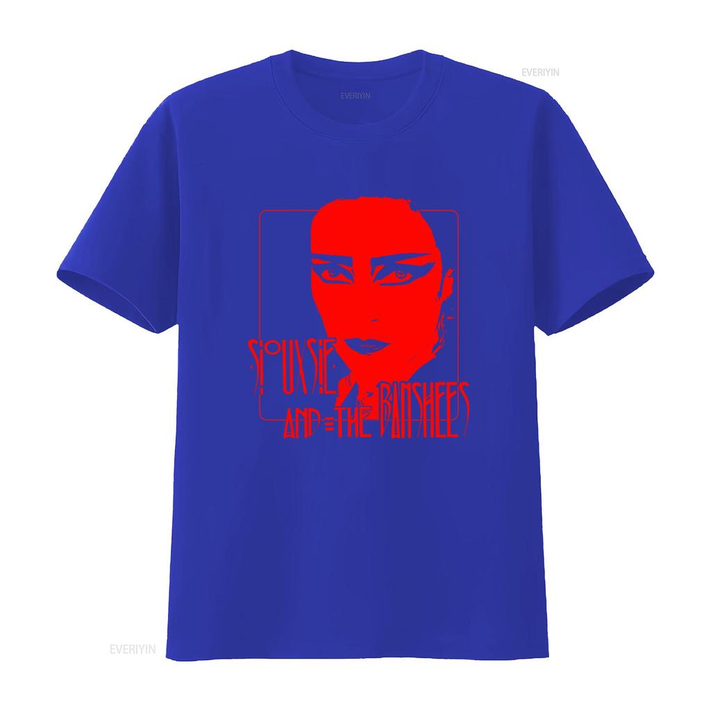 Vintage Style Siouxsie And The Banshees Softstyle T Shirt For vintage Washed graphic streetwear fashion Breathable Soft