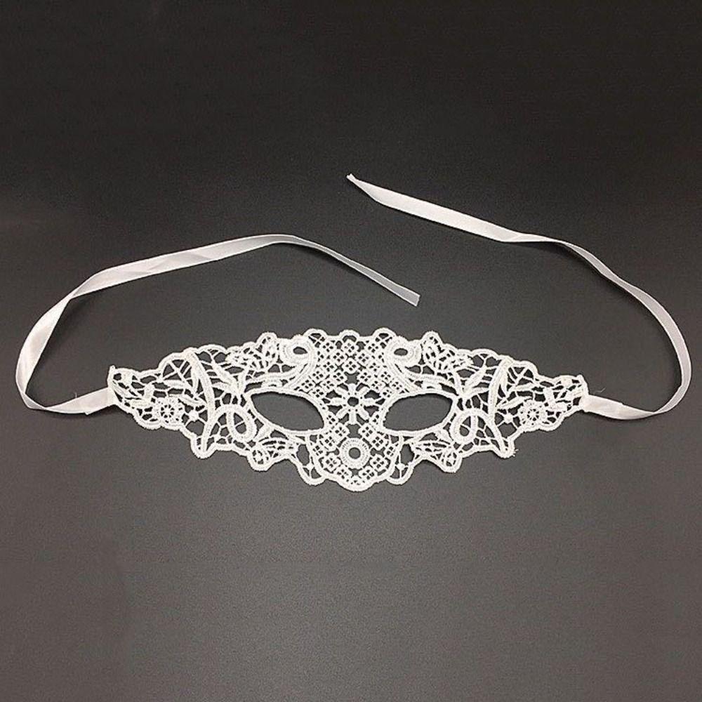 Изысканная ажурная маска для глаз с вырезами Косплей Реквизит для выпускного вечера Кружевная маскарадная Маска для танцев Милая Ночной клуб