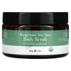 Body Scrub, Peppermint Tea Tree, 10 Oz (283 G)