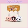 Плюшевый брелок Crayon Shin Chan, набор со штабелируемыми персонажами для детей и коллекционеров