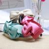 Hair Accessories Sweet Korean Women Girls Ponytail Holder Bow Hairpin Banana Clip Vertical Clip