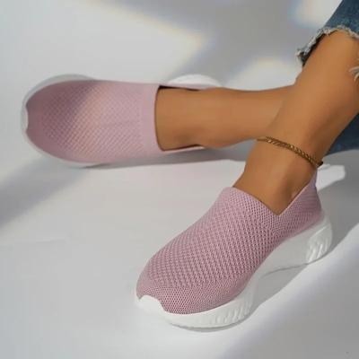 Распродажа модной женской обуви. Новые женские туфли One Kick из вулканизированной кожи. Осенняя дышащая сетчатая однотонная повседневная удобная обувь для ходьбы.