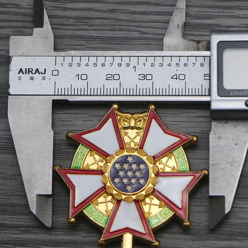 Памятный значок «За заслуги в области красоты», коллекционный подарок в виде медали