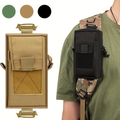 Тактический чехол Molle, 1 шт., военная сумка для инструментов EDC, чехол для телефона, компактная сумка для походов на открытом воздухе, аксессуары для охоты