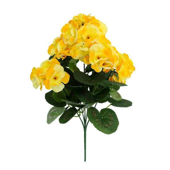 Искусственное украшение из цветов Устойчивое к УФ-лучам Реалистичная ветка искусственного шелкового цветка Декор для дома, офиса, свадебной вечеринки Искусственный цветущий декор Центральный элемент для стола