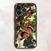 Foison Happy Black Phone Case For iPhone 17 16 15 14 13 12 13 12 11 Pro Max Plus XS XR Silicone Soft Back Cover