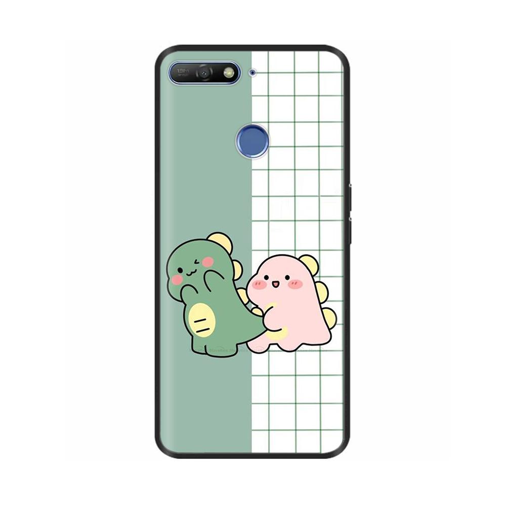 Cute Candy Painted Cover For Huawei Honor 7A Pro Case Soft Silicone Back Cover For Honor 7C Cases Honor7A Pro 5.7" Cases Bumper