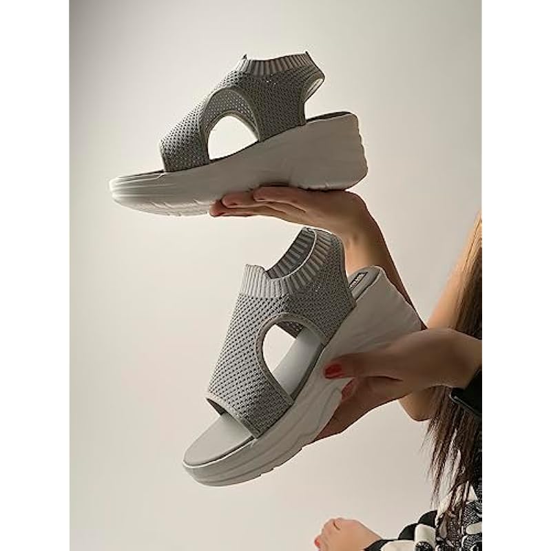 Shoetopia Girls War Grey Sandal - 5 Uk (Girls-War-Grey)