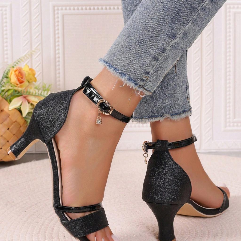 Fashion Women High Heels Sandals Summer Fashion Party Shoes for Women Comfortable Open Toed Thin Heels Sandals Designer Luxury Sandals