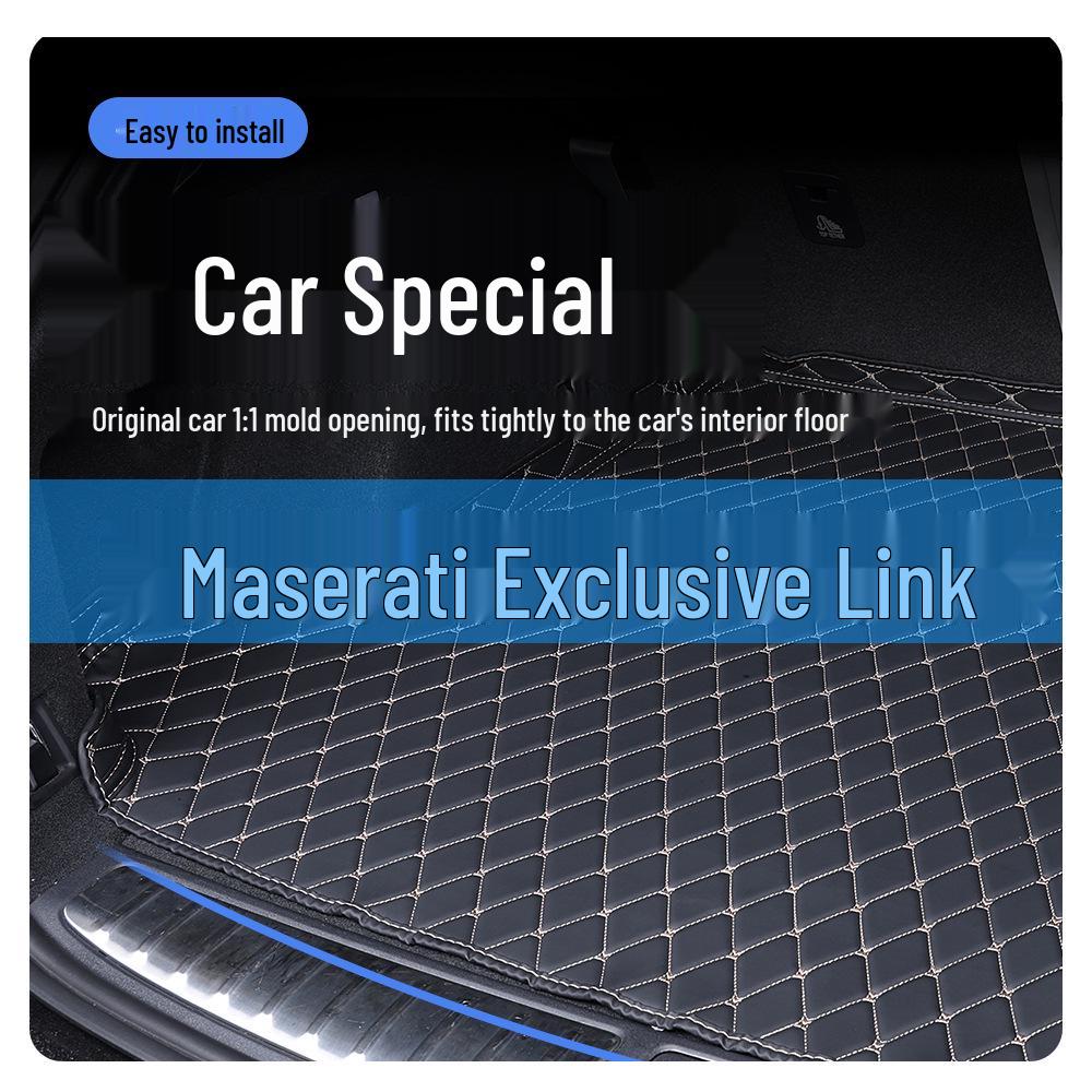 Коврик в багажник Maserati с бортиками - Защитный и декоративный коврик в салон