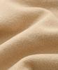 COFWI Wool Button Knit Polo Shirt Beige