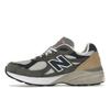 Кеды унисекс Teddy Santis x New Balance 990v3 Сделано в США Оливковые Серые Синие M990TO3