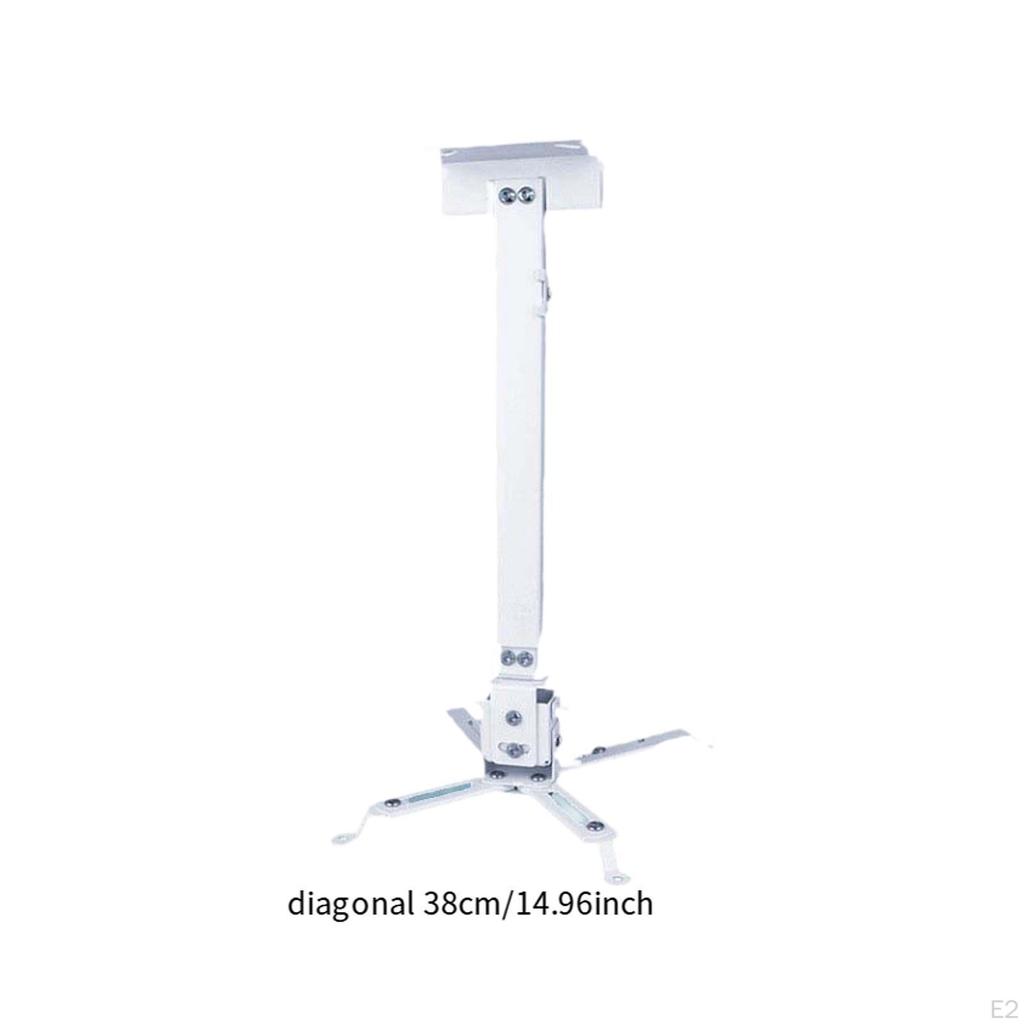 Ceiling or Wall Mount for Projector Adjustable with Telescopic Tube Universal Home Theater
