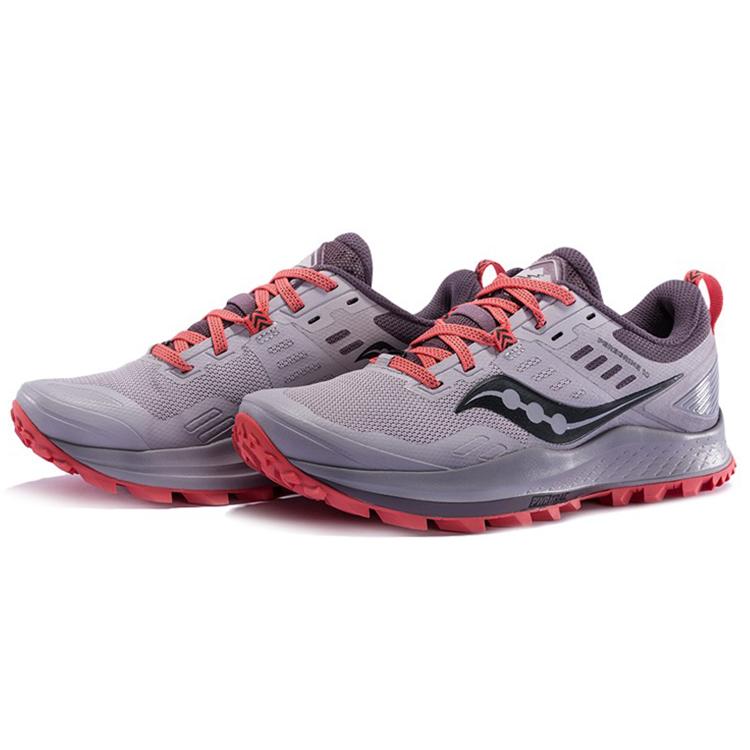 SAUCONY PEREGRINE 10 Кроссовки для бега Сокол Женские Низкие Светло-серые S10556-30