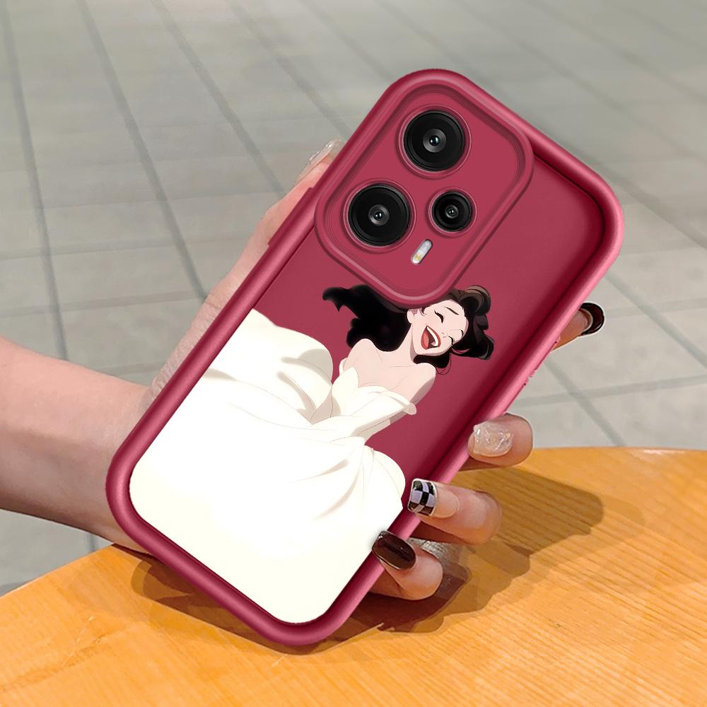 Мягкий силиконовый квадратный чехол с рисунком лестницы для телефона, полное покрытие, противоударный защитный резиновый чехол для камеры для Xiaomi Redmi