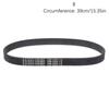 Electric Scooter Belt 384 12 Transmission Timing Belts Htd 3M-384-12 5M-535-15 Rubber Drive Stripe E-Scooter Hoverboard Parts