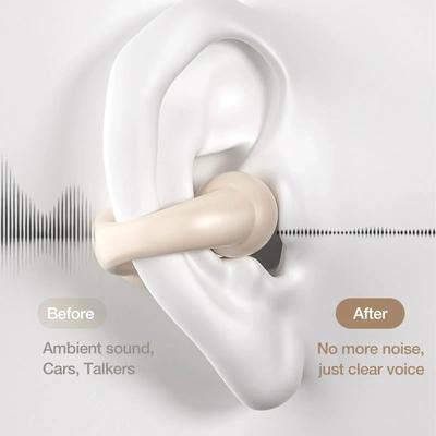 Серьга Беспроводные наушники Bluetooth 5.3 Наушник Наушники с открытым ухом Воздушная проводимость для спорта Бег Безболезненное ношение Гарнитура