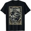 Мужская классическая футболка в стиле Old School Vintage Hot Rod Garage