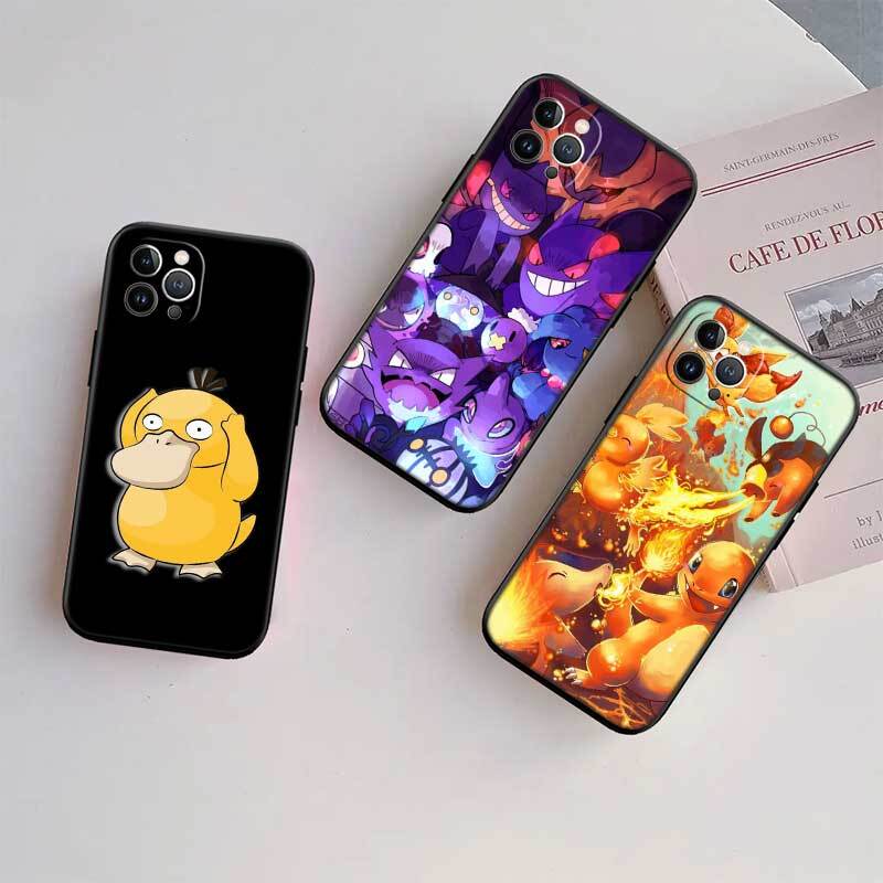 POKEMON Чехол для телефона Samsung S20 S21 S21S S22 S23 S24 FE Ultra Plus Lite F06 F16 M06 M16 M56 A07 A17 A36 A37 A55 A57