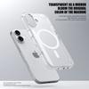 For iPhone 17 Case Compatible with MagSafe TPU+PC Clear Phone Back Cover