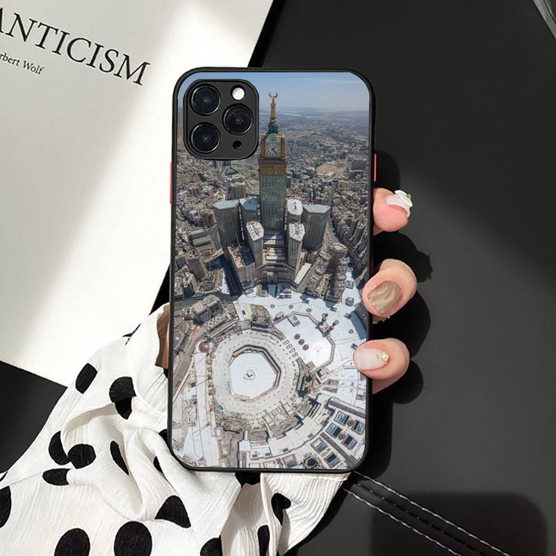 Арабская мусульманская мечеть Здание Чехол для телефона для iPhone 11 12 13 mini pro XS MAX 8 7 6 6S Plus X 5S SE 2020 XR