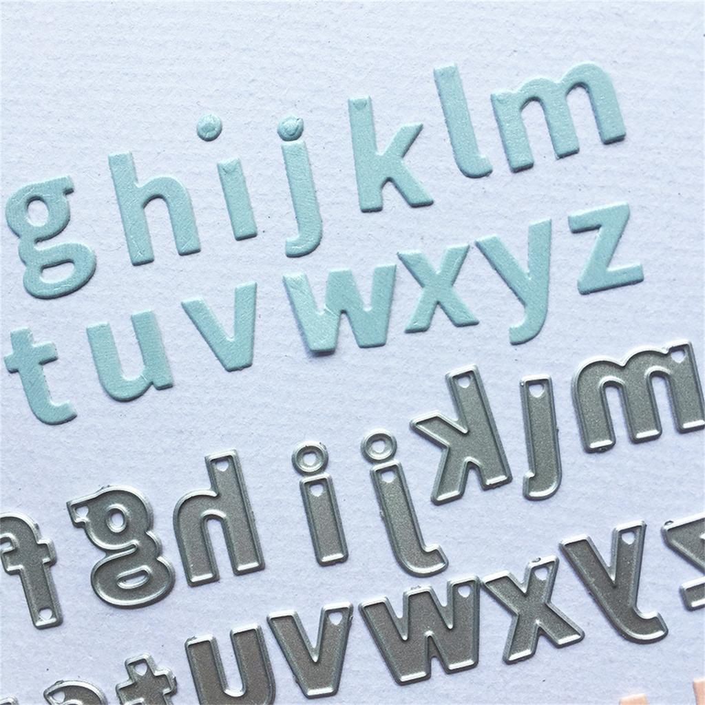 Alphabet Letters Decoration  Frames Cutting Dies DIY Scrap Booking Photo Album Embossing Paper Cards