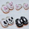 Handmade Labubu Shoes 3.8CM Doll Clothes Match Versatile PU Leather Shoes  Joint Doll