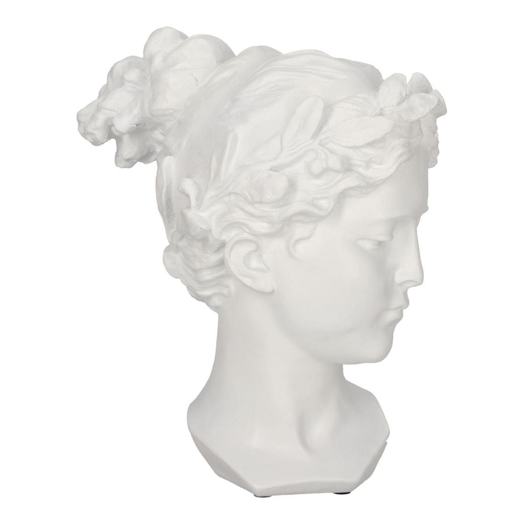 CLASSIC ORNAMENT Venus head white 26 x 22.5 cm