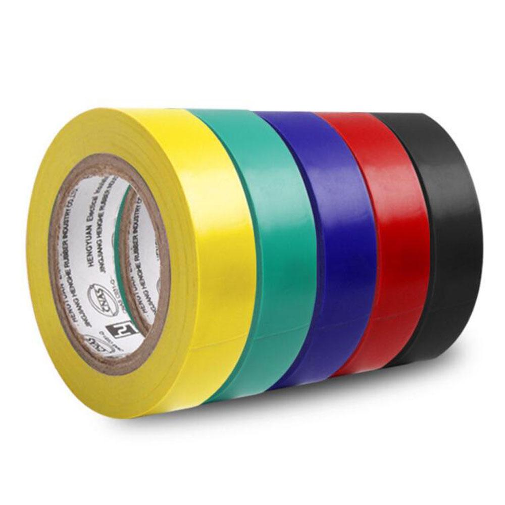 10 Meters Strong Electrical Tape Color Wear-resistant Lead-free Electrical Insulation Electrical Tape PVC Fame RetardantPinstriping Tape 3