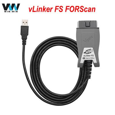 VLinker FS ELM327 для Ford FORScan HS/MS-CAN ELM 327 OBD 2 OBD2 автомобильный диагностический сканер, интерфейсные инструменты OBDII для Mazda