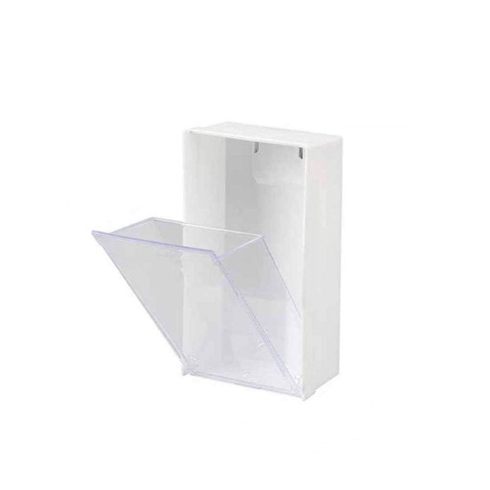 Plastic Magnetic Storage Box Space Saving Dustproof Mini Storage Box Square with Transparent Lid Wall Mounted Storage Boxes