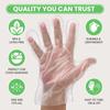 100Pcs Transparent Disposable Gloves Acid Work Safety Latex Free Gloves New Cleaning Gloves
