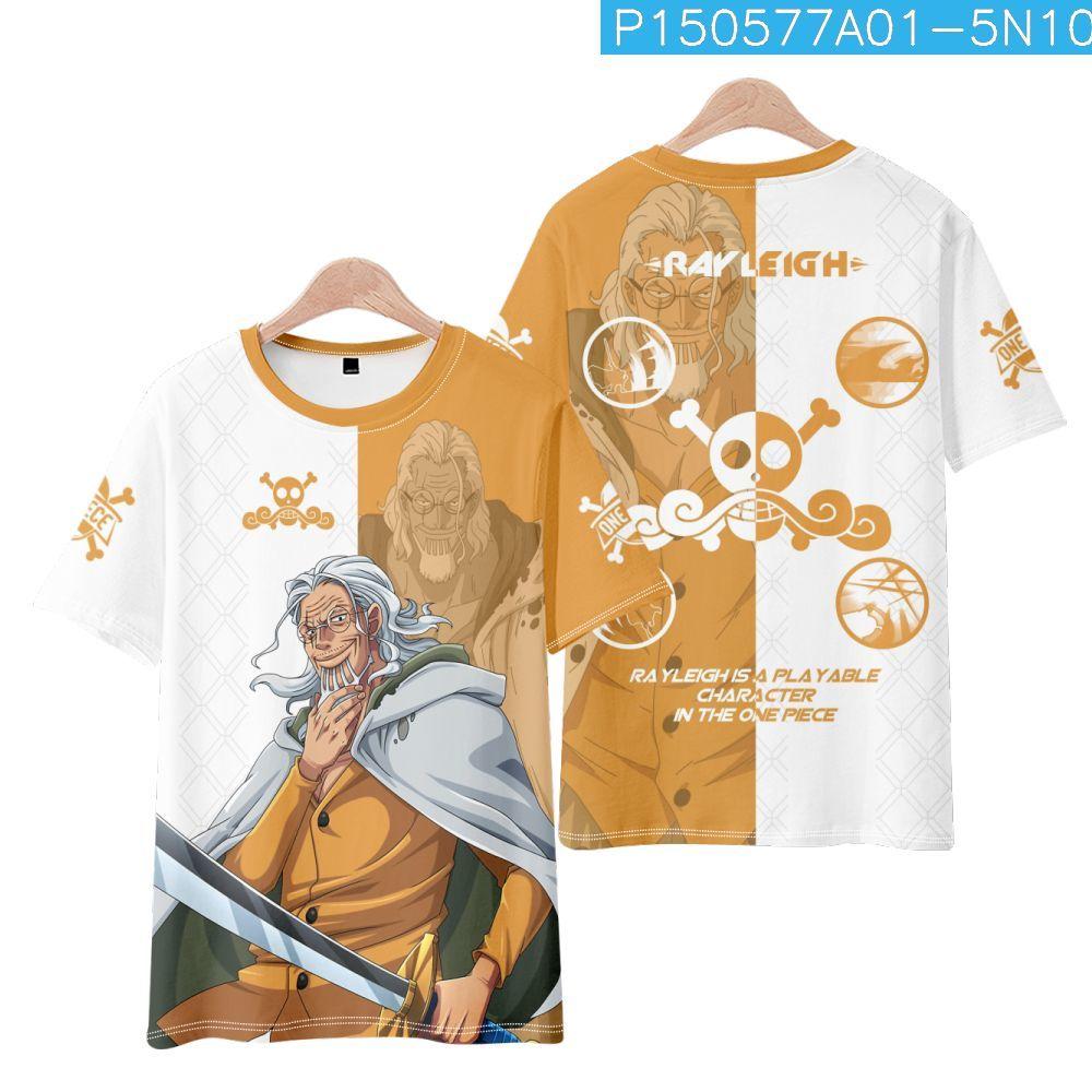 One Piece Surrounding Clothes Luffy Solona Beauty Футболка с короткими рукавами Student Youth Anime 3D Printed Pain Clothes
