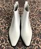 Joenshoe Heritage Chelsea Boots White