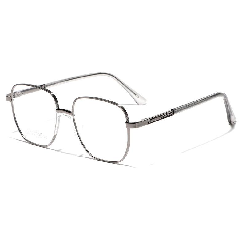 Очки Простая Большая Оправа Оправа для Миопии Обычное Зеркало Женский Повседневный Стиль Плоское Зеркало Мужской