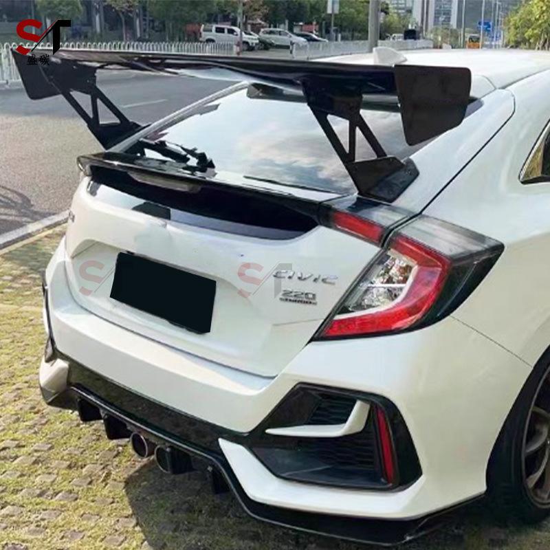 Задний спойлер из углеродного волокна для Honda Civic FK7/FK8 Тип V
