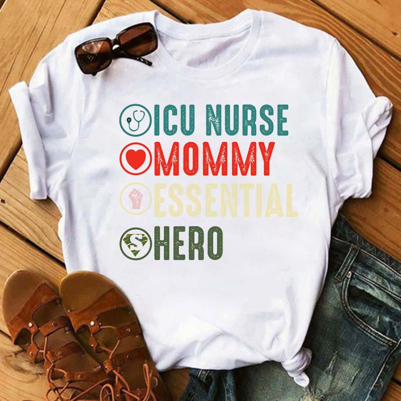 Women T-Shirt Keep Calm Funny Nurse T-Shirt Summer Nurse Graphic Printed Tops Casual Ladies Tee Harajuku Girl T-Shirts