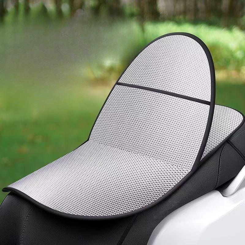 Electric Vehicle Sun Protection Seat Cushion, Summer Heat Insulation and Anti-scald Cover, Waterproof Heat Insulation Seat Cushion
