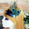 Peacock Faux Feather Hair Clip Women Hairpin Headpiece Carnival Fancy Dress Hair Pin Hair Accessories