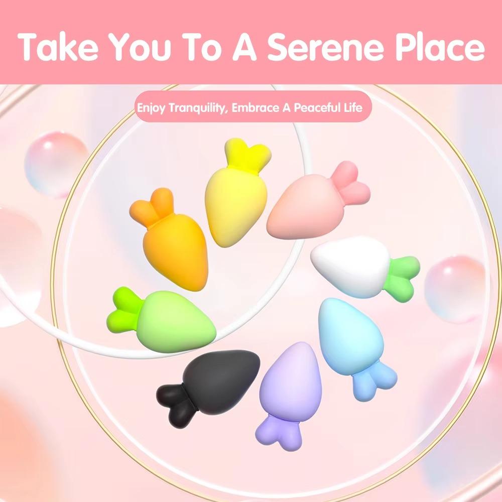 Sleep Noise Reduction Carrot Ear Plug Ear Protector Sleeping Earplugs Cute Anti Noise Earplug