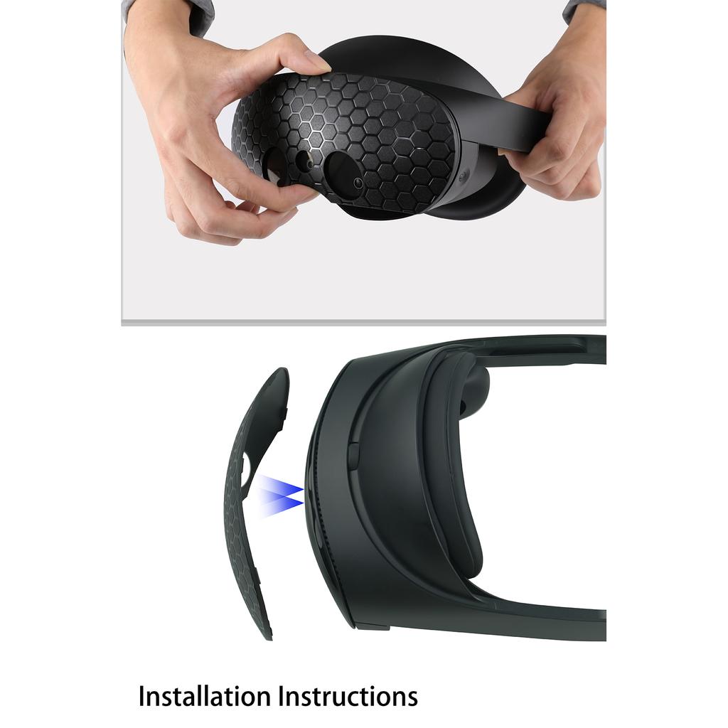 Защитные чехлы для гарнитуры от бросков, пластиковый защитный чехол, пылезащитный чехол для VR-гарнитуры Quest Pro, аксессуары для очков