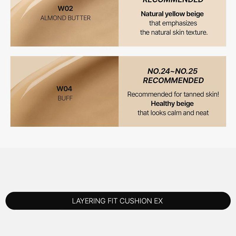 TFIT - Layering Fit Glow Cushion EX - 5 Цветов