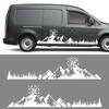 Автомобильные стикеры в горном стиле Для Volkswagen VW Caddy MK1 MK2 MK3 MK4 4 3 2 Maxi Kombi Van Camper Графика Vargo Автонаклейка